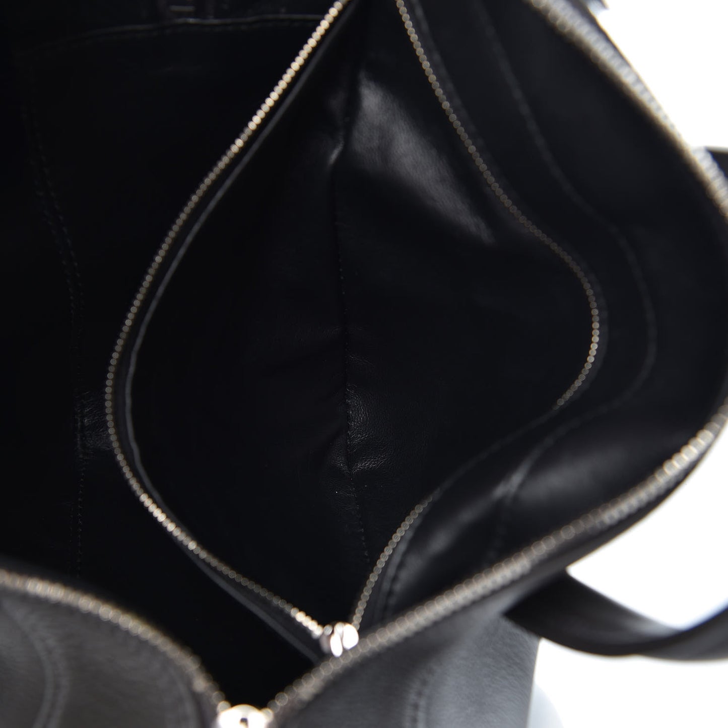 Calfskin S Triangle Duffle Grey