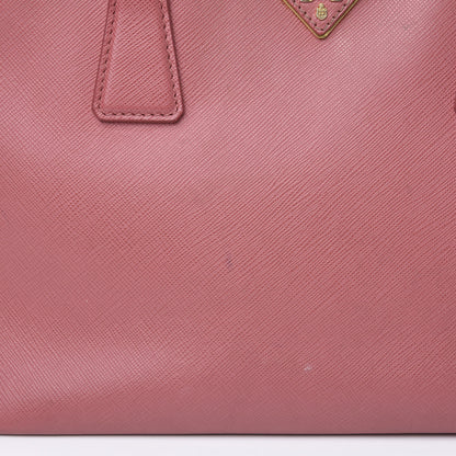 Prada Saffiano Small Galleria Double Zip Tote Petalo 19 of 19