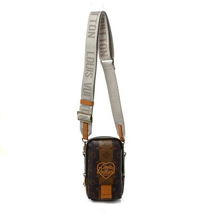 Louis Vuitton X NIGO Reverse Monogram Flat Double Phone Pouch 1 of 7