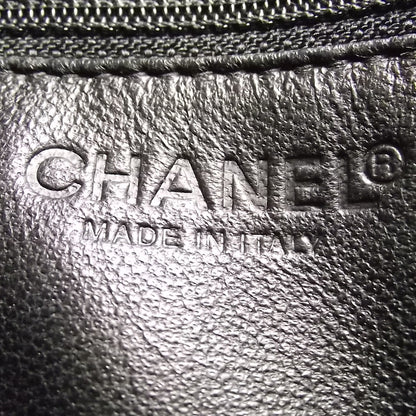 Chanel Patent Chocolate Bar Quilted Tote Black 8 of 9