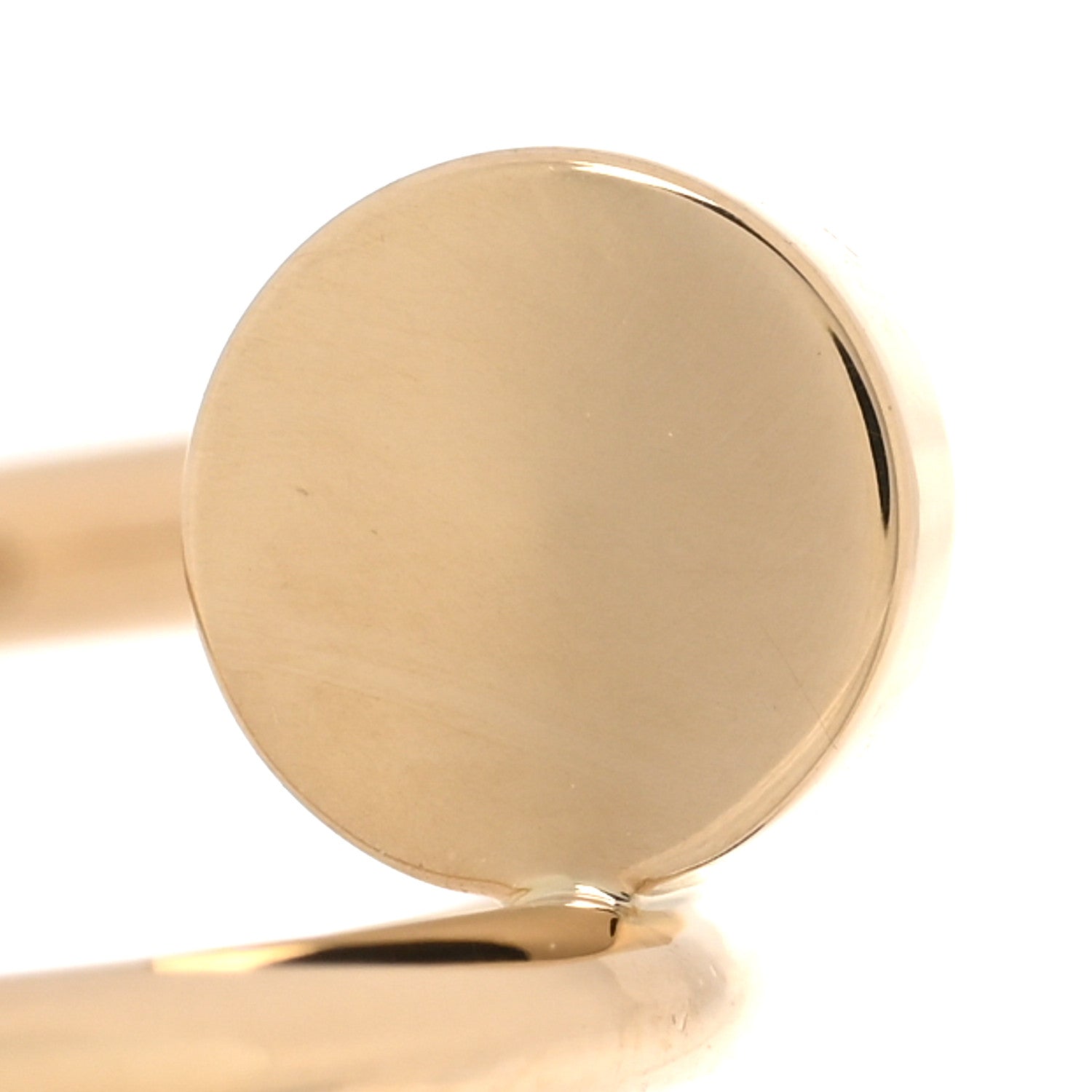 Cartier 18K Yellow Gold Small Juste Un Clou Ring 49 5 6 of 6
