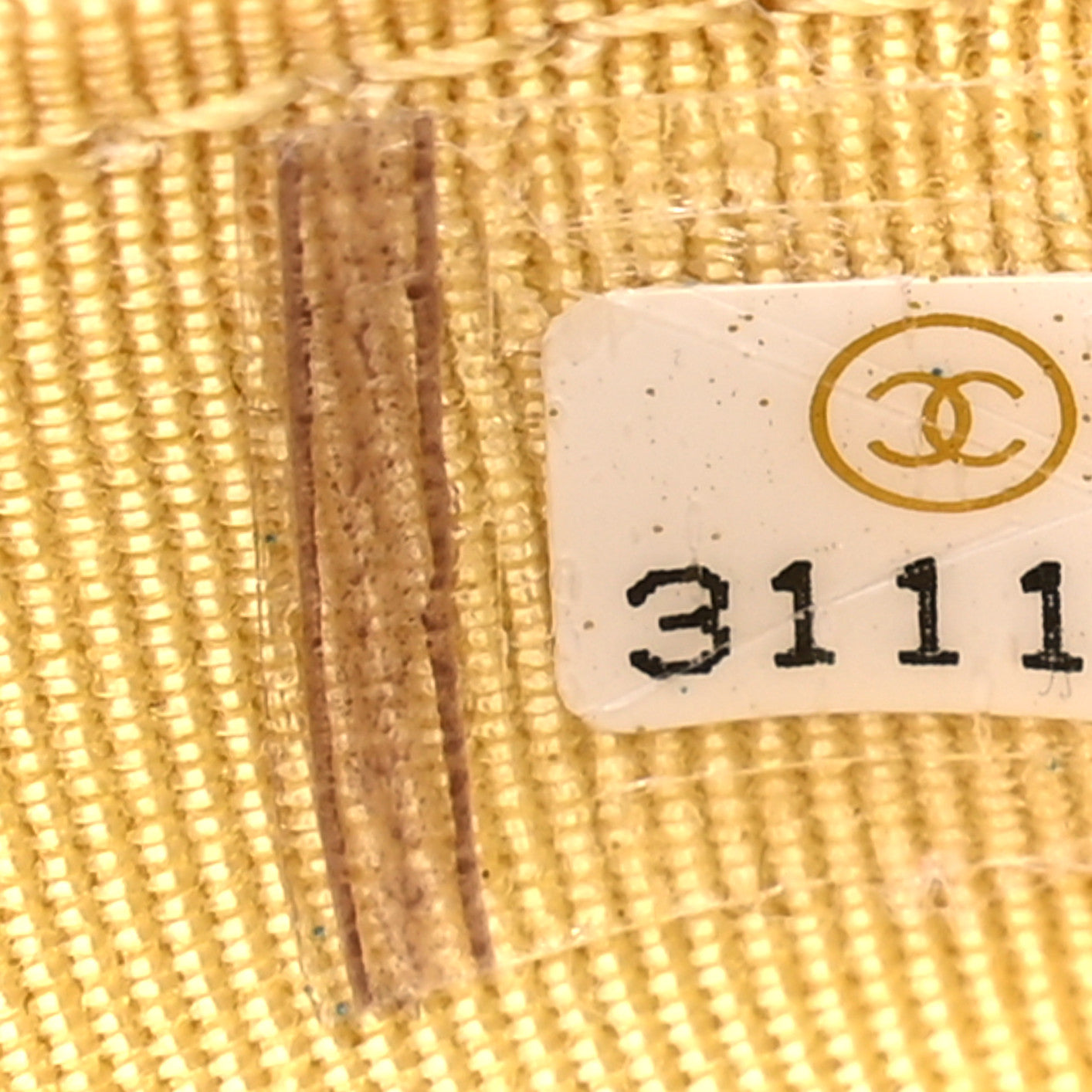 Lambskin Quilted Glasses Case With Chain Pink Yellow