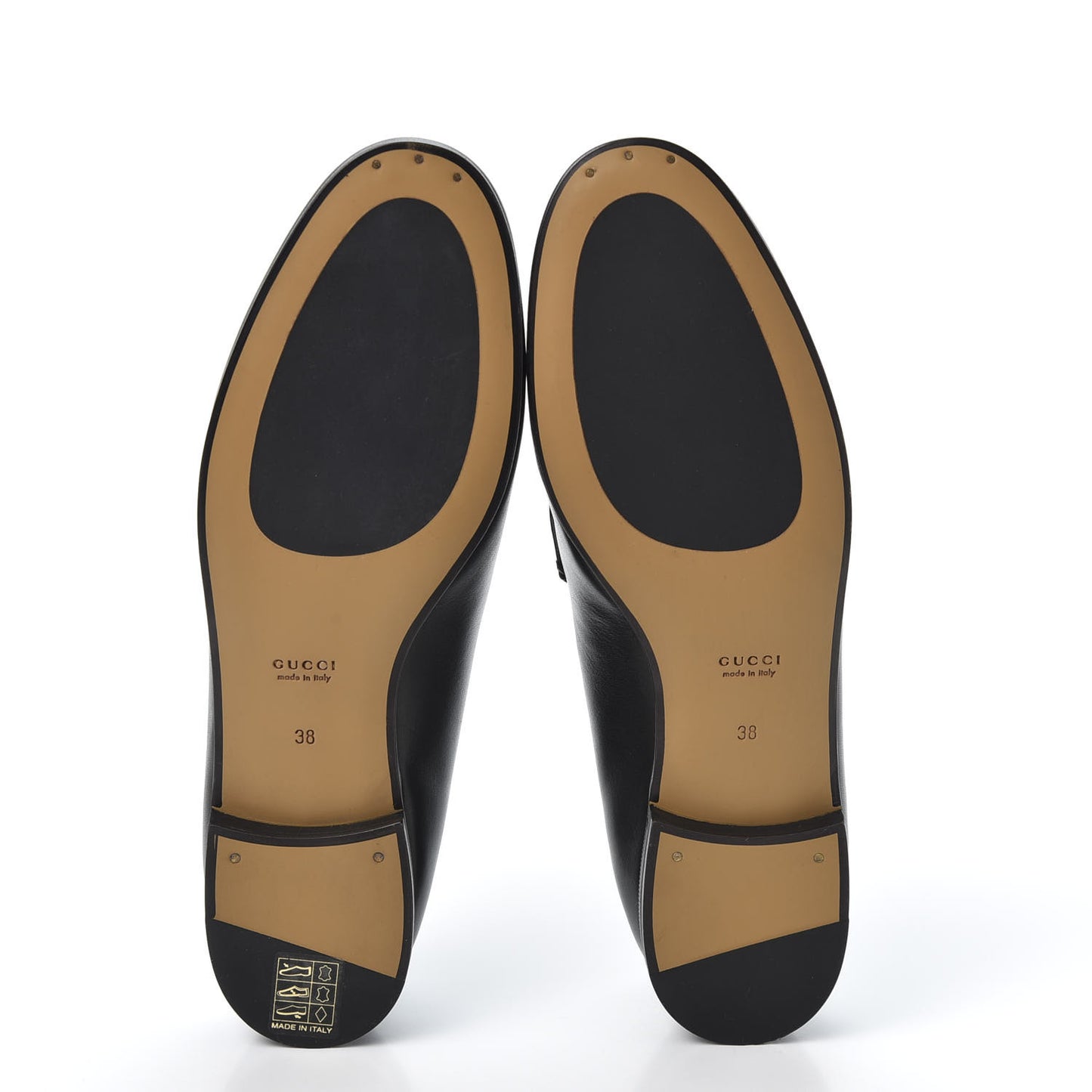 Calfskin Womens Jordaan Loafers 38 Black