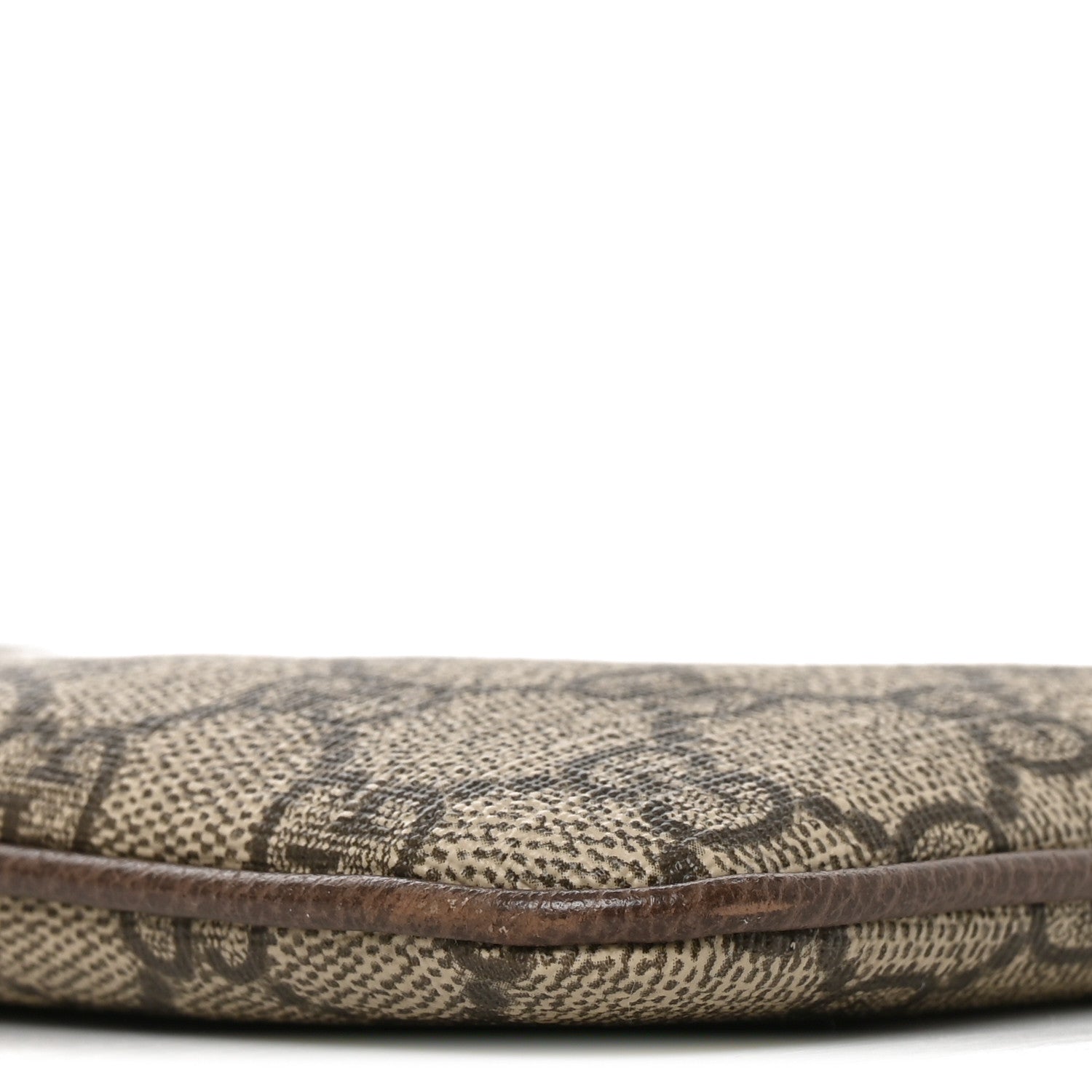 Gucci GG Supreme Monogram Large Ophidia Pouch Clutch Brown 9 of 11