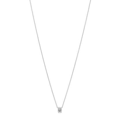 Chanel 18K White Gold Coco Crush Pendant Necklace 1 of 5