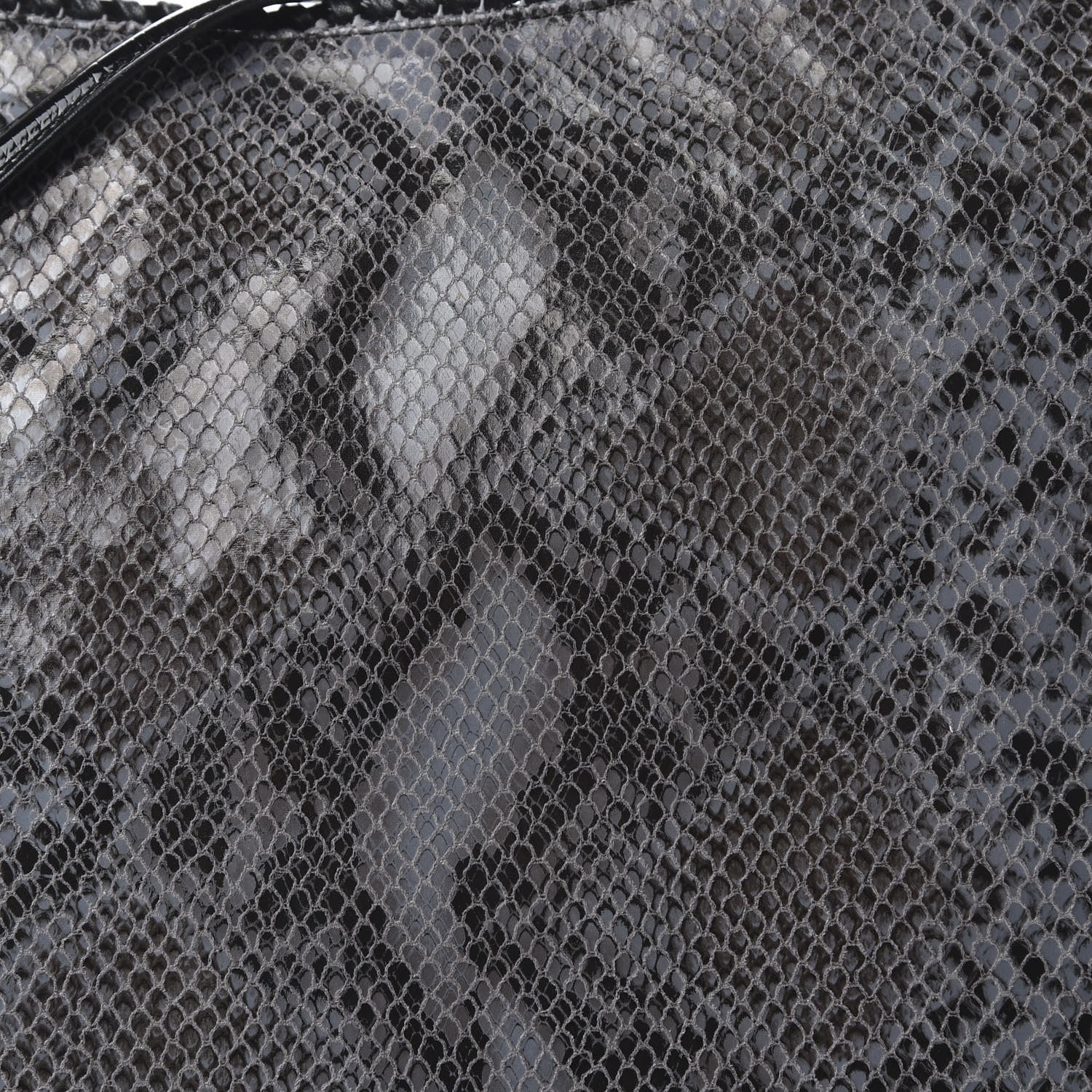 Stella McCartney Eco Python Falabella Hobo Dark Grey 9 of 11