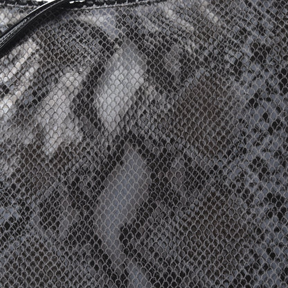 Stella McCartney Eco Python Falabella Hobo Dark Grey 9 of 11