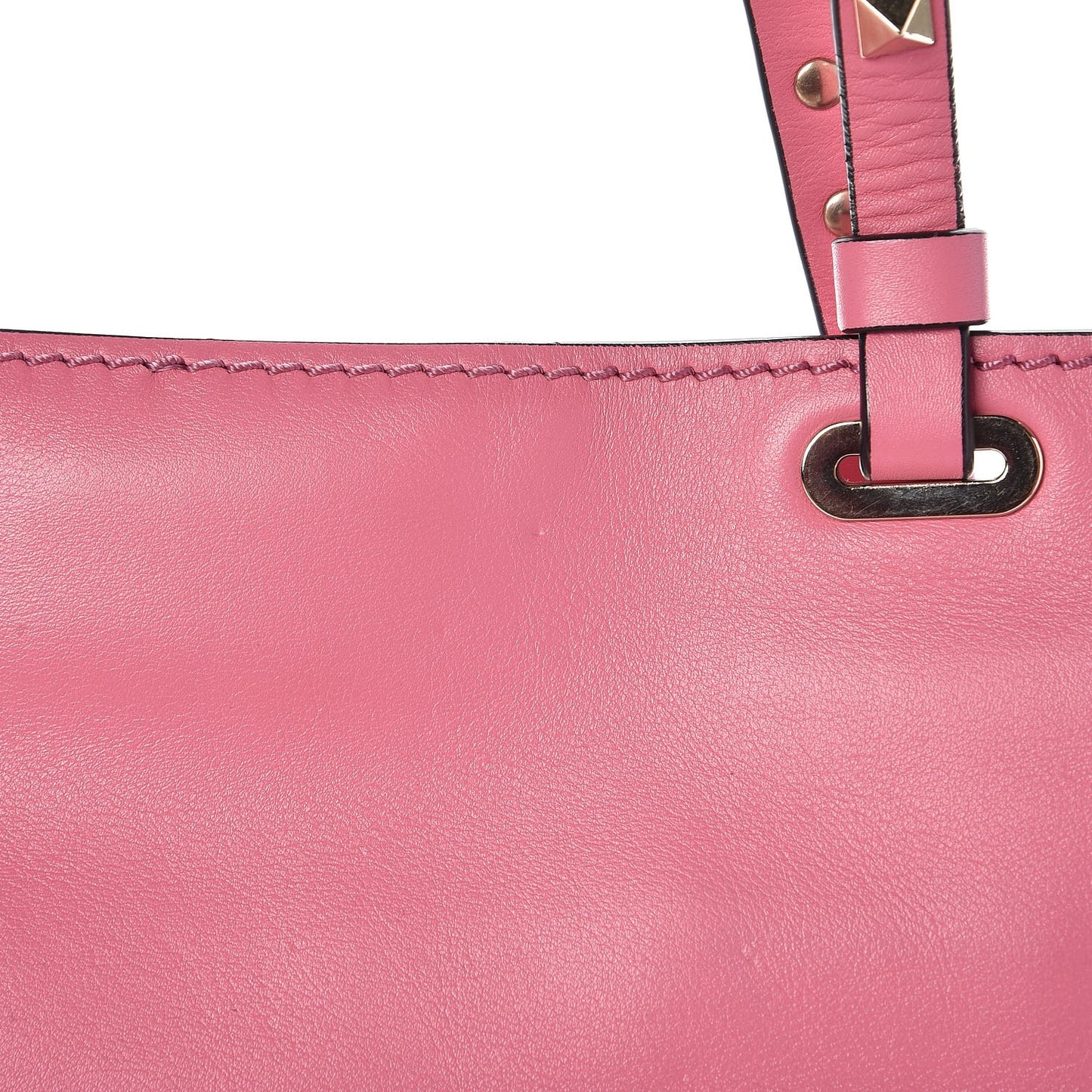 Vitello Small Rockstud Tote Ninphea