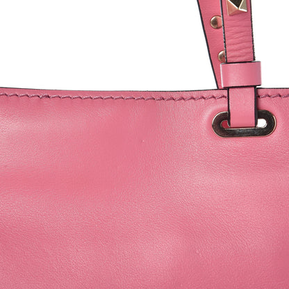 Valentino Garavani Vitello Small Rockstud Tote Ninphea 10 of 11