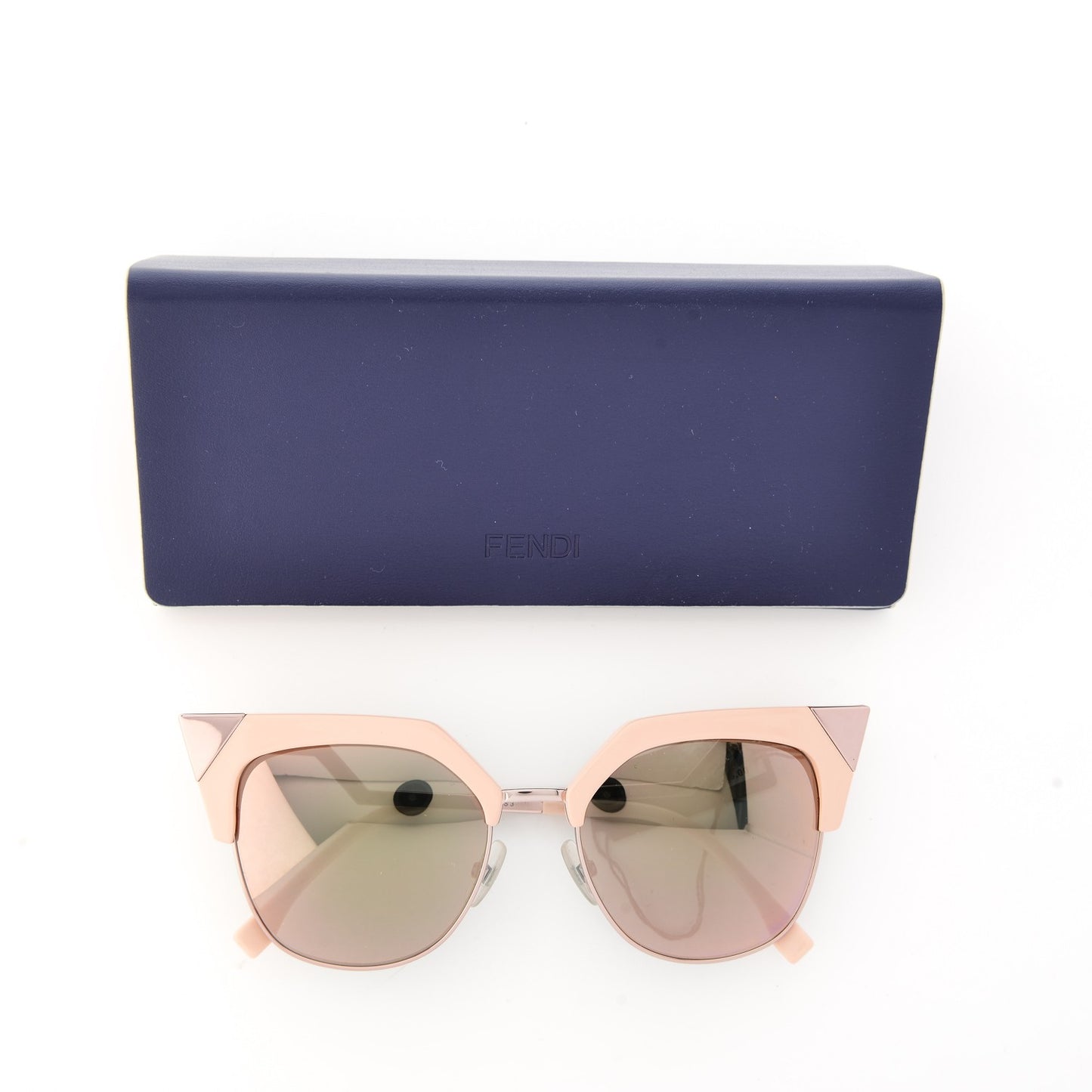 Cat Eye Iridia Sunglasses FF 0149/S Rose Gold