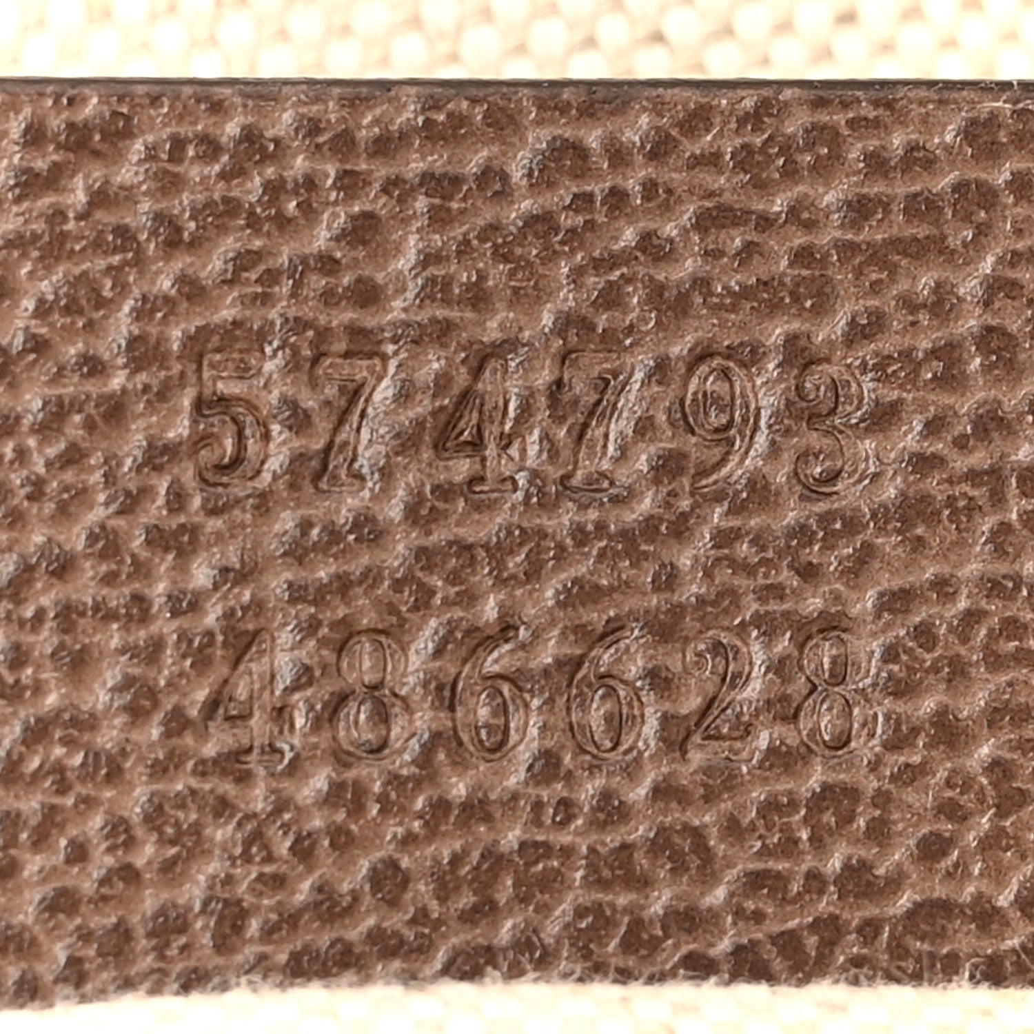 Gucci GG Supreme Monogram Textured Calfskin Web Medium Ophidia Briefcase Beige Ebony New Acero 7 of 13