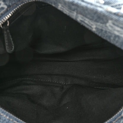 Balenciaga Denim BB Monogram Neo Cagole Handbag XS Blue 6 of 9