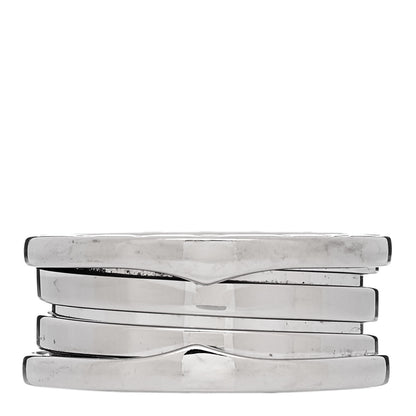 Bulgari 18K White Gold B.Zero1 Three-Band Ring 53 6.25 3 of 5