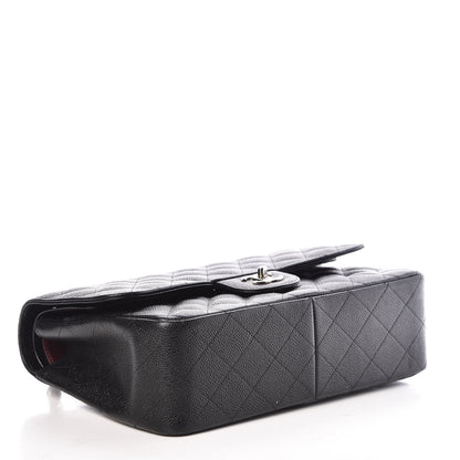 Chanel Caviar Quilted Jumbo Double Flap Black 4 of 10