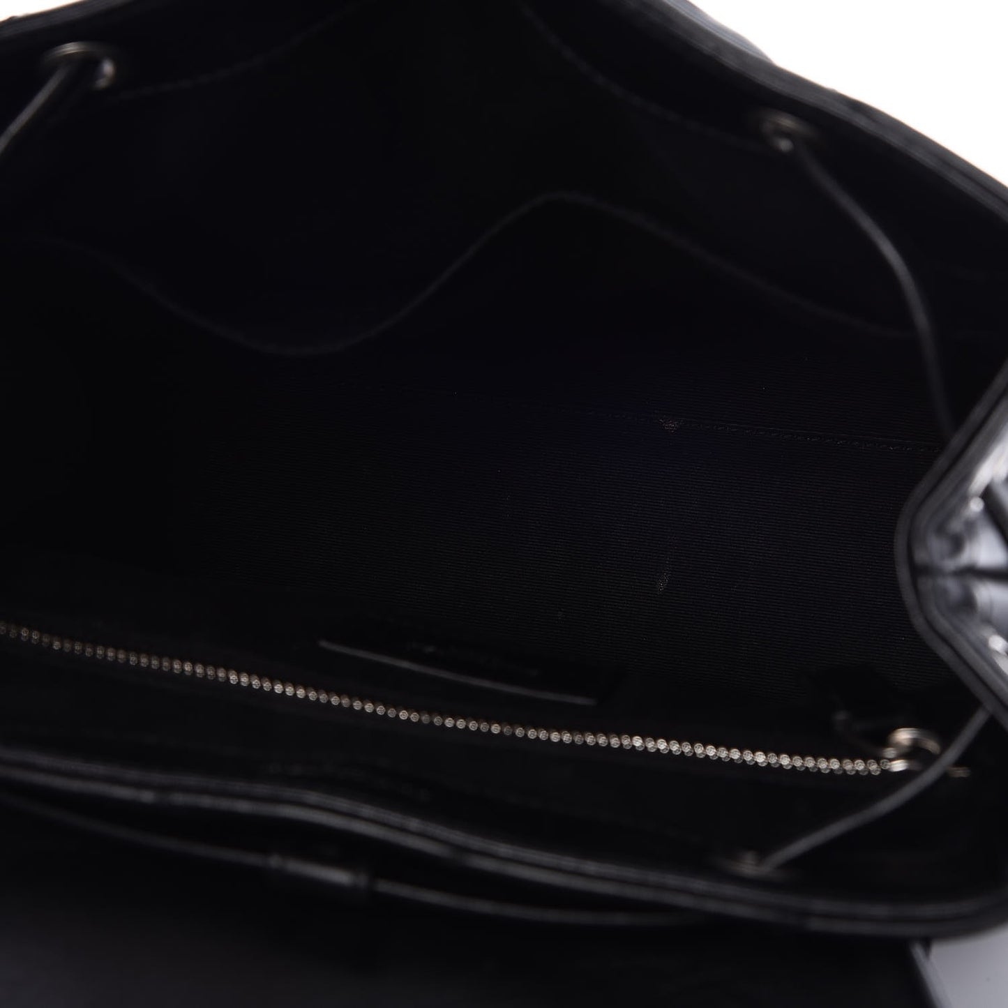 Calfskin Y Quilted Monogram Small Loulou Backpack Black