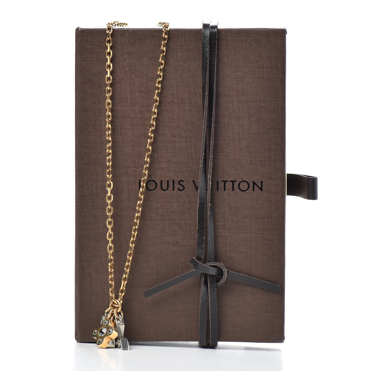 Louis Vuitton Love Letters Pendant Necklace Mutlicolor 7 of 7