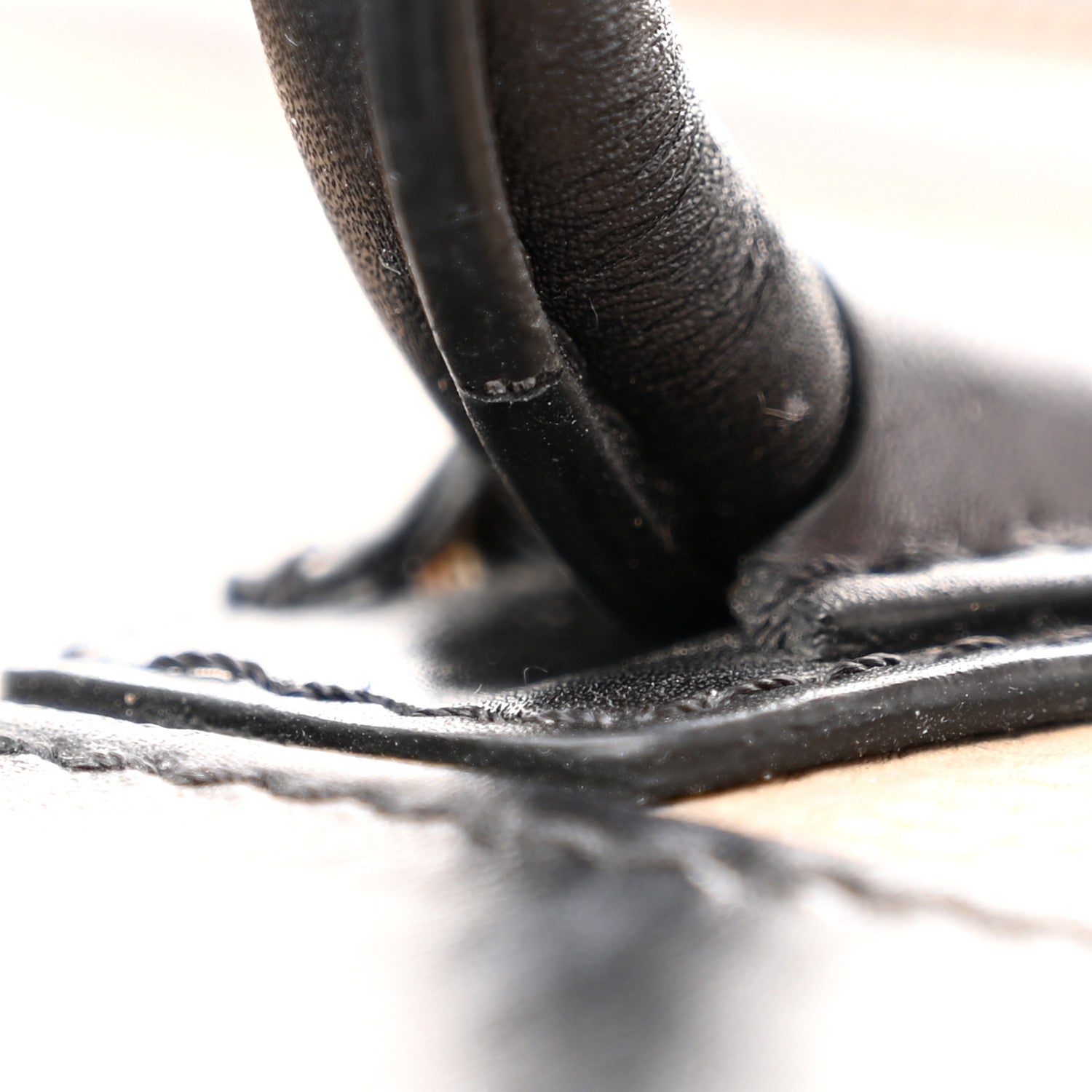 Celine Elephant Calfskin Suede Micro Tri-Color Luggage Sand 12 of 13