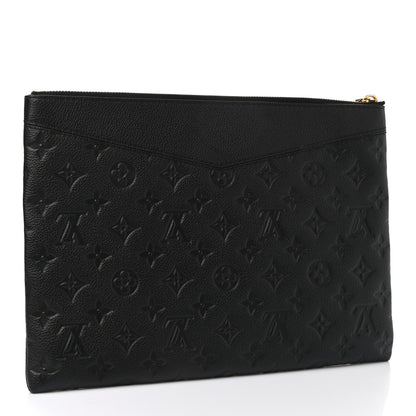 Louis Vuitton Empreinte Daily Pouch Black 3 of 9