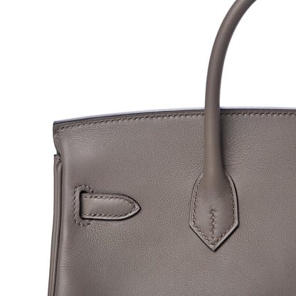 Hermes Veau Jonathan Birkin 25 Etain 7 of 31