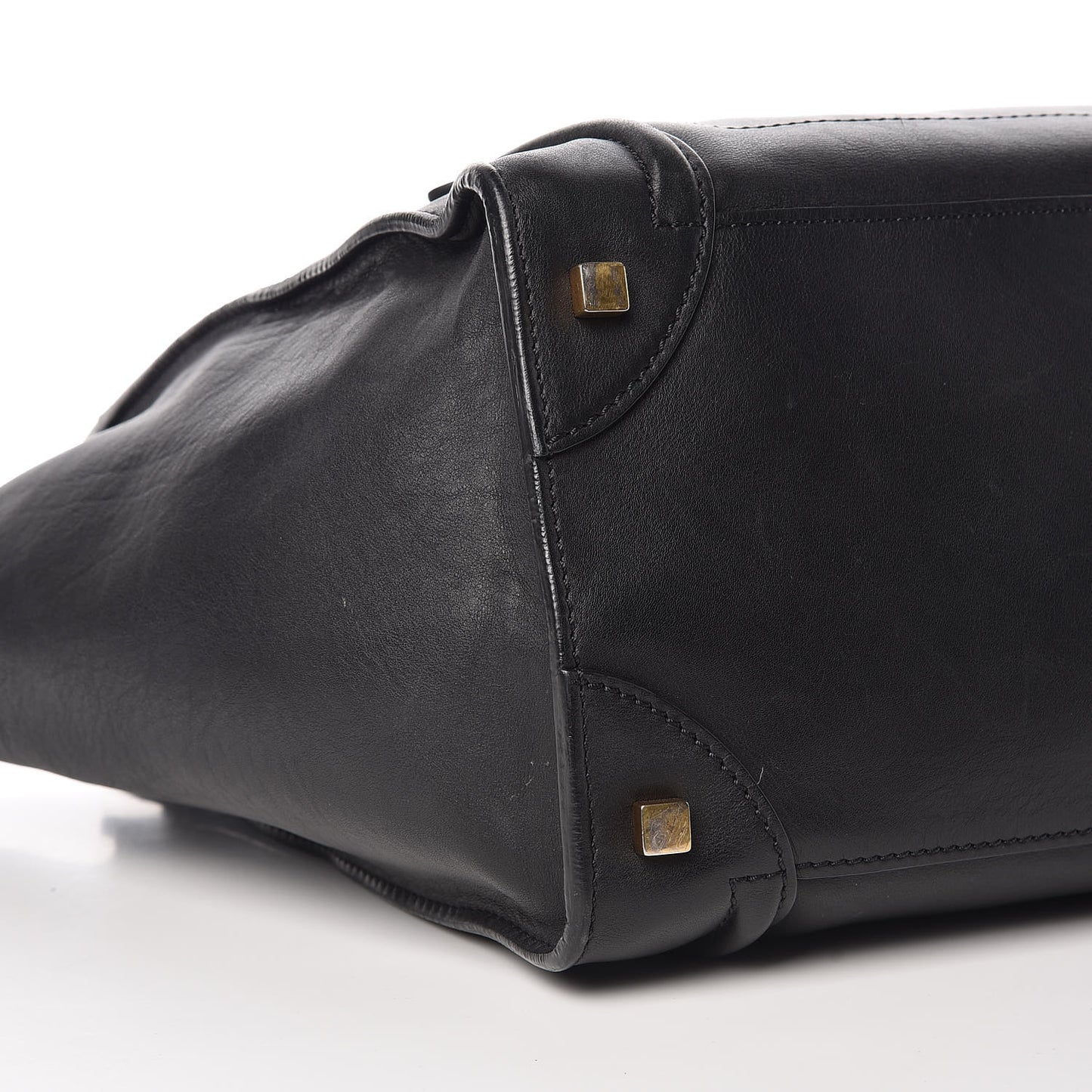 Smooth Calfskin Mini Luggage Black