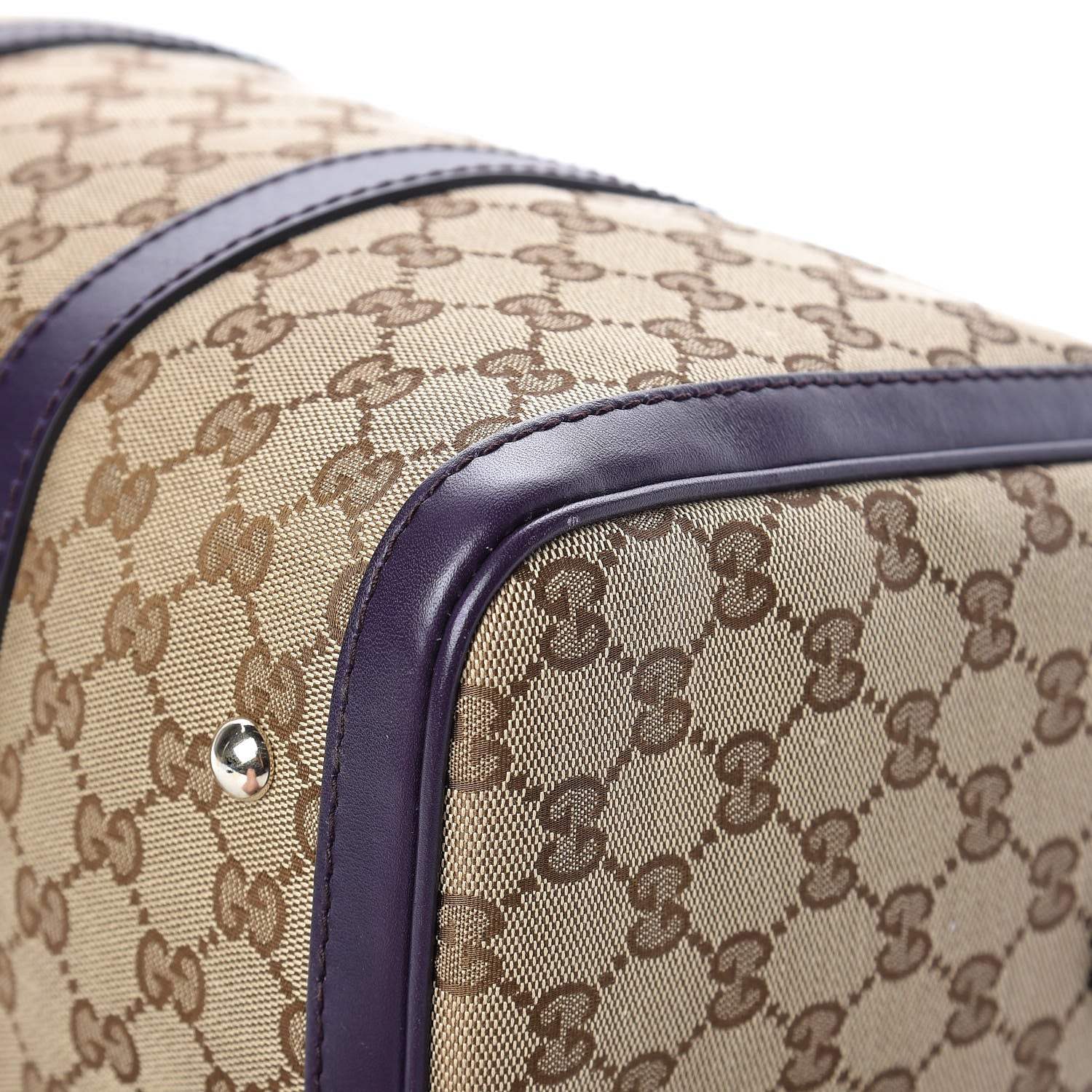 Gucci Monogram Medium Joy Boston Purple 12 of 12