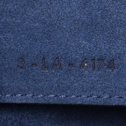 Celine Soft Grained Calfskin Medium Belt Cabas Phantom Indigo 7 of 7