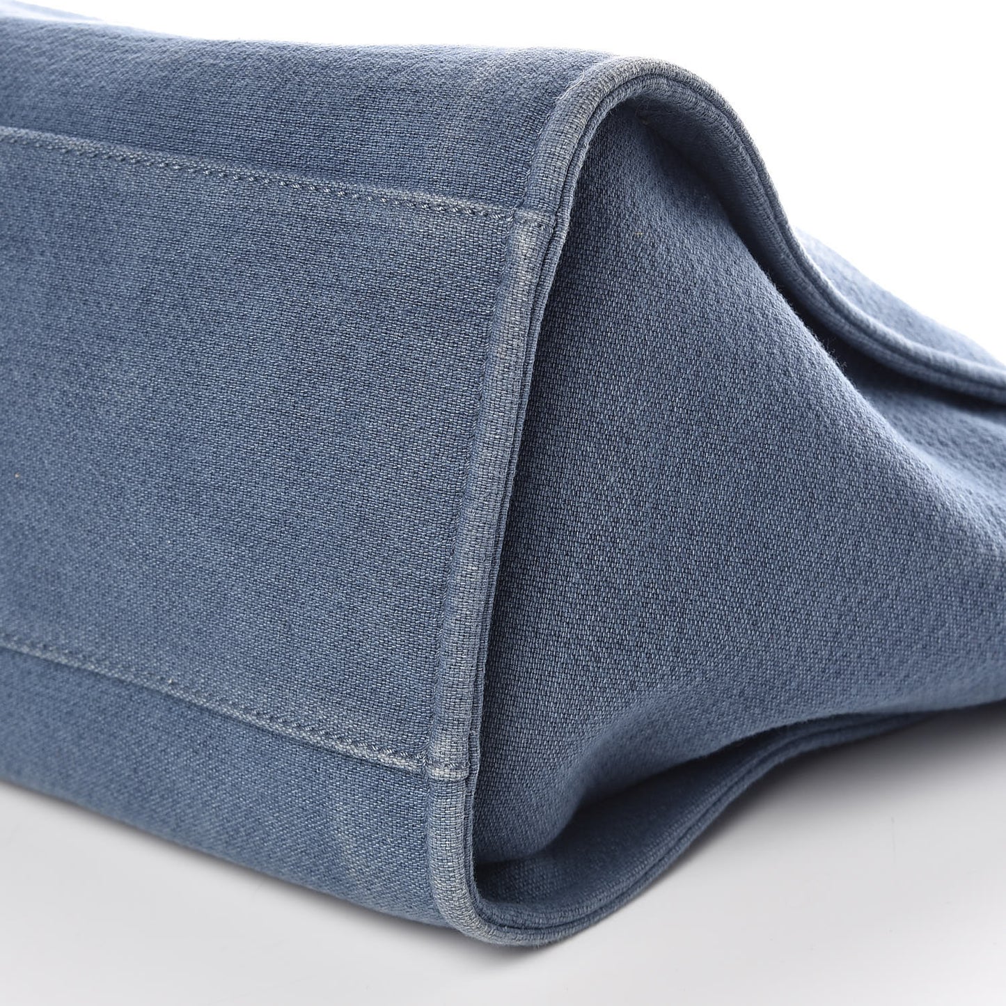 Canvas Large Deauville Tote Blue