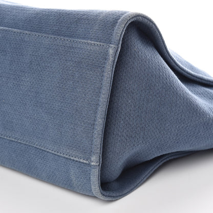 Chanel Canvas Large Deauville Tote Blue 10 of 10