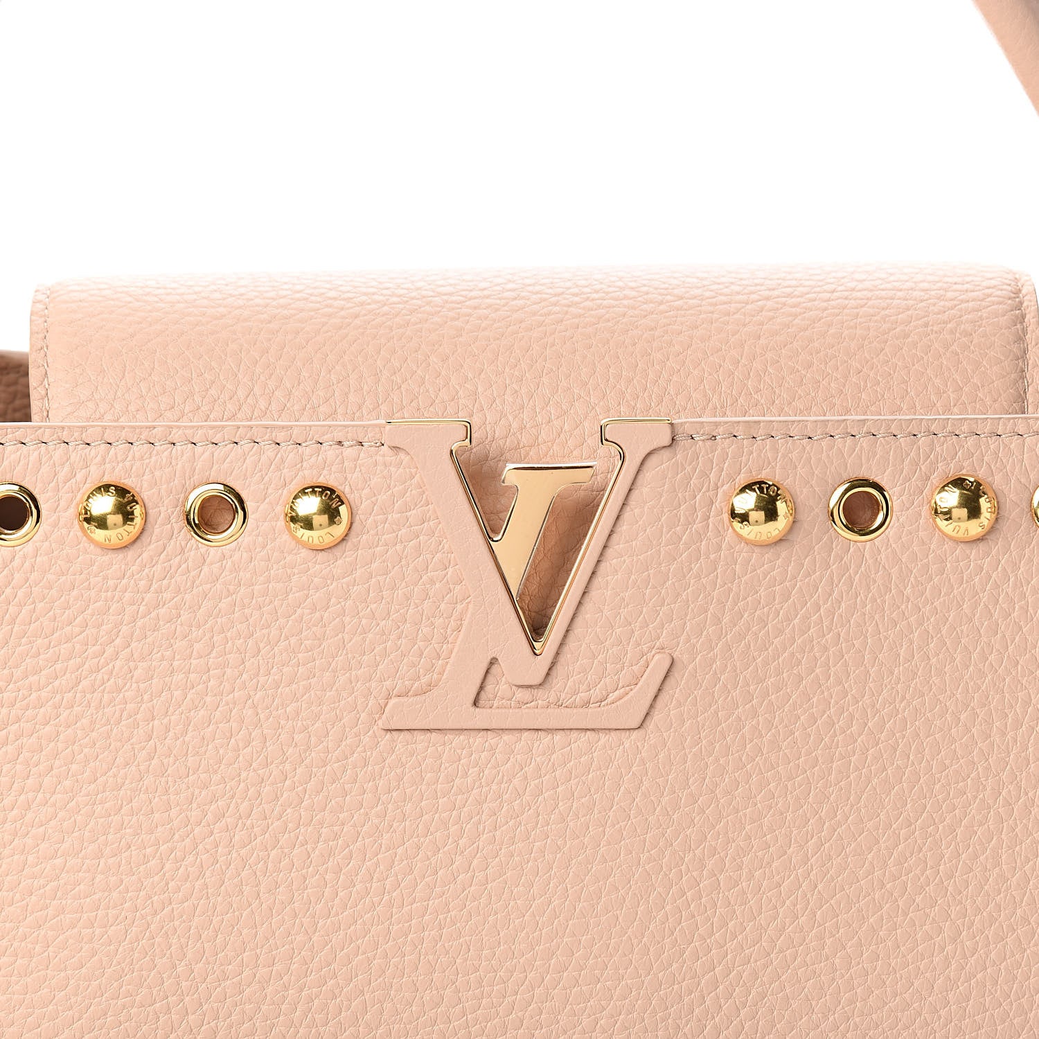Louis Vuitton Taurillon Studdy Capucines MM Tivoli 9 of 9