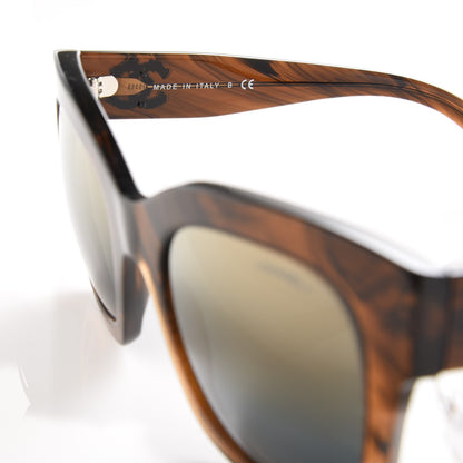 Chanel Mirror CC Sunglasses 5357 Brown 5 of 7