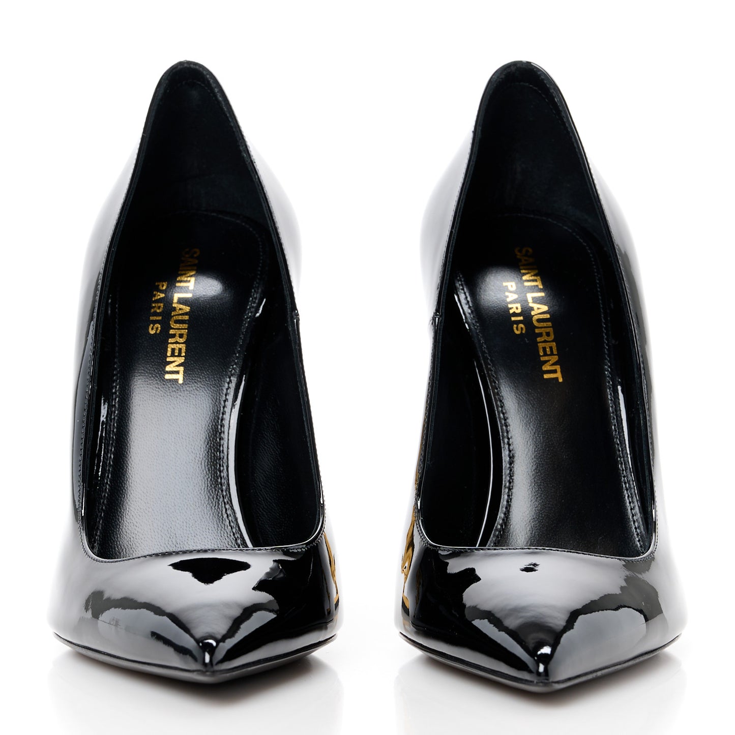 Patent Opyum 110 Pumps 37.5 Black Gold