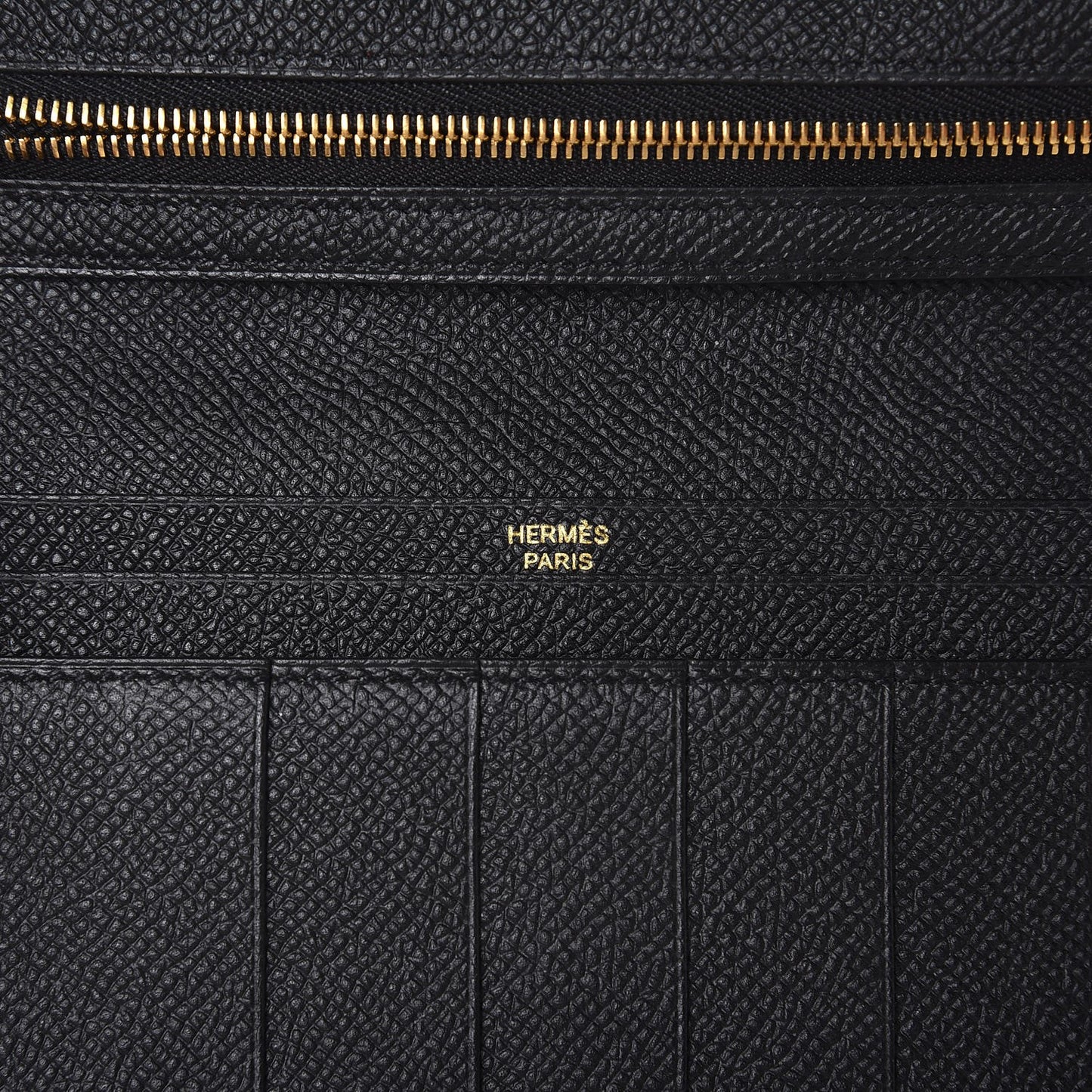 Epsom Bearn Gusset Wallet Black