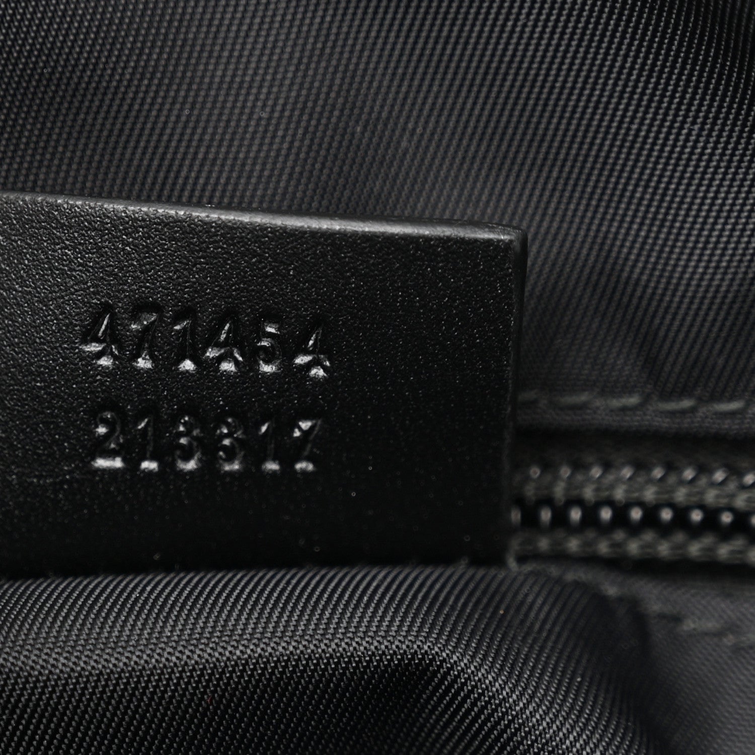 Gucci GG Supreme Monogram Web Messenger Bag Black 7 of 11