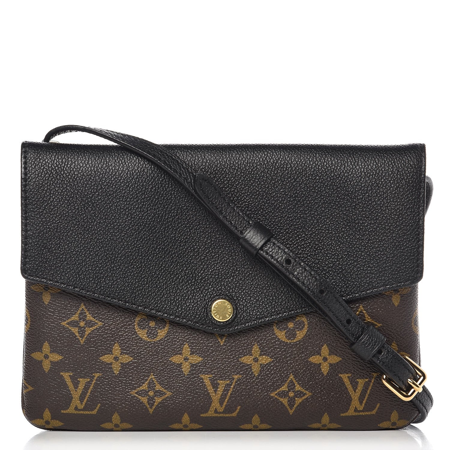 Louis Vuitton Monogram Twice Pochette Black 1 of 7