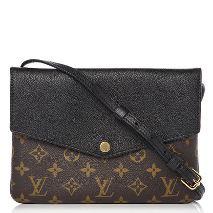 Louis Vuitton Monogram Twice Pochette Black 1 of 7