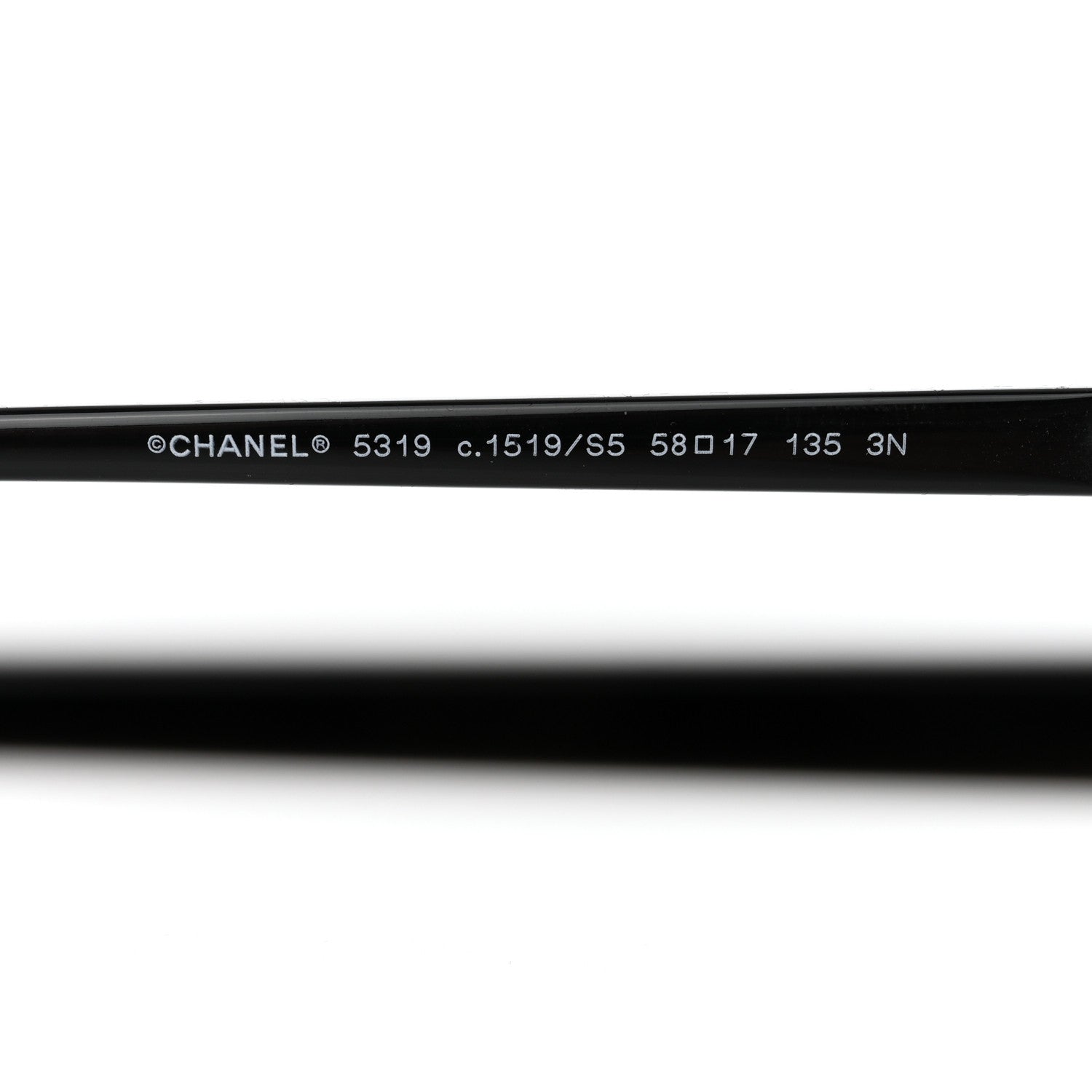 Chanel CC Sunglasses 5319 Black White 5 of 8