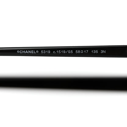Chanel CC Sunglasses 5319 Black White 5 of 8