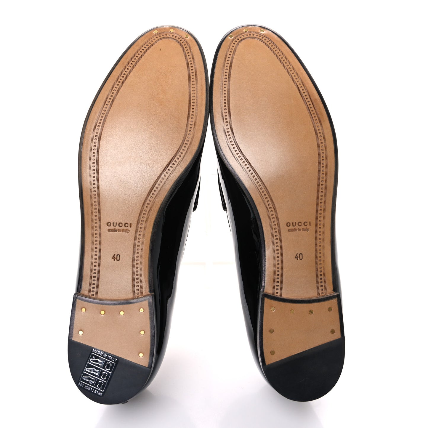 Patent Womens Jordaan Loafers 40 Black