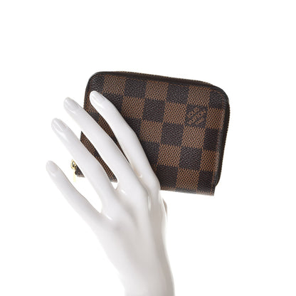 Louis Vuitton Damier Ebene Zippy Coin Purse 2 of 8