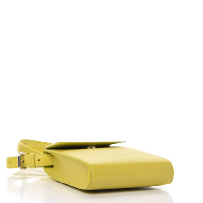 Balenciaga Calfskin Phone Holder Bag Lime 4 of 9