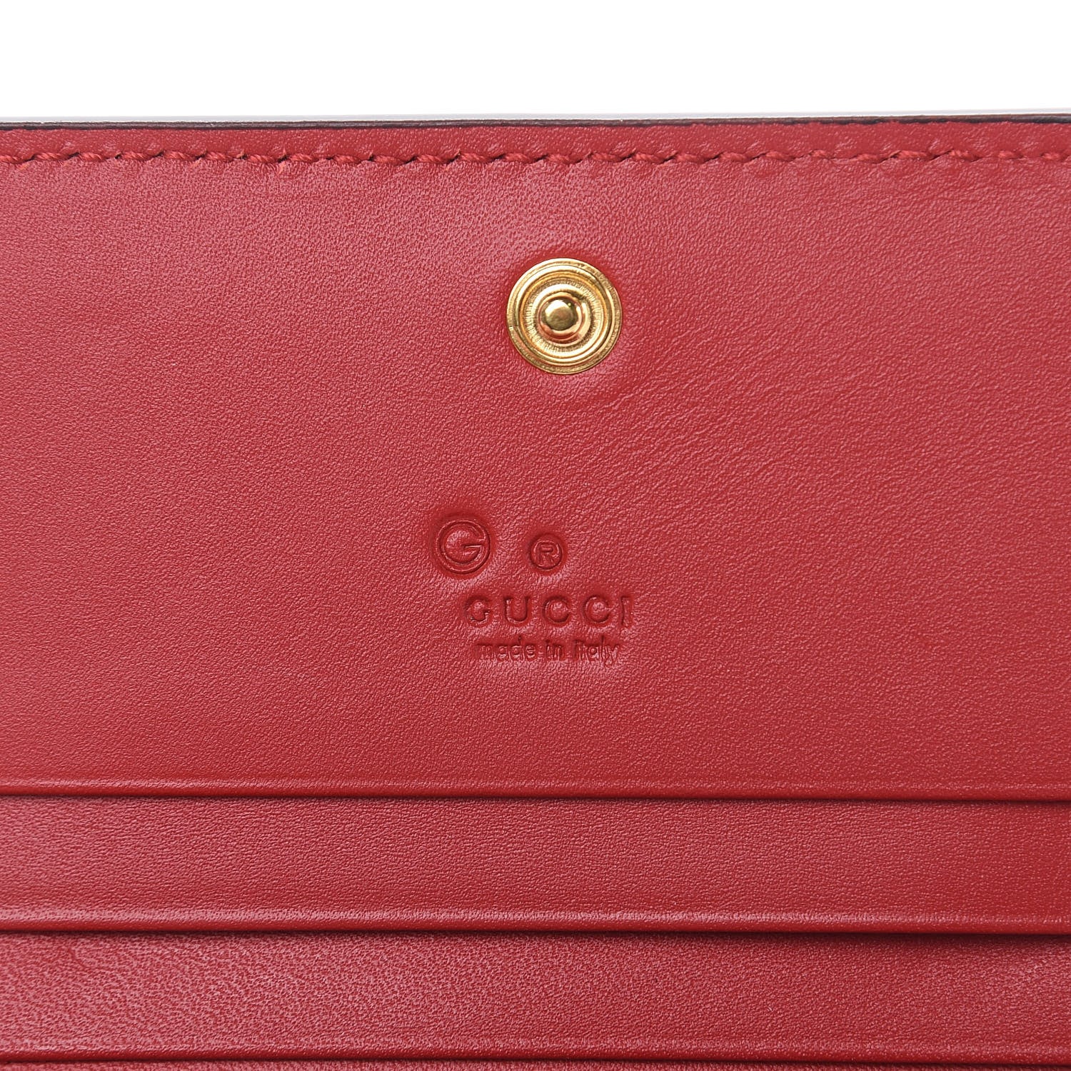 Gucci GG Supreme Monogram Blooms Card Case Wallet Beige Blue Navy Hibiscus Red 6 of 7