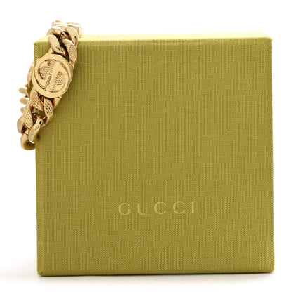 Gucci Interlocking G Curb Chain Bracelet Gold 5 of 5