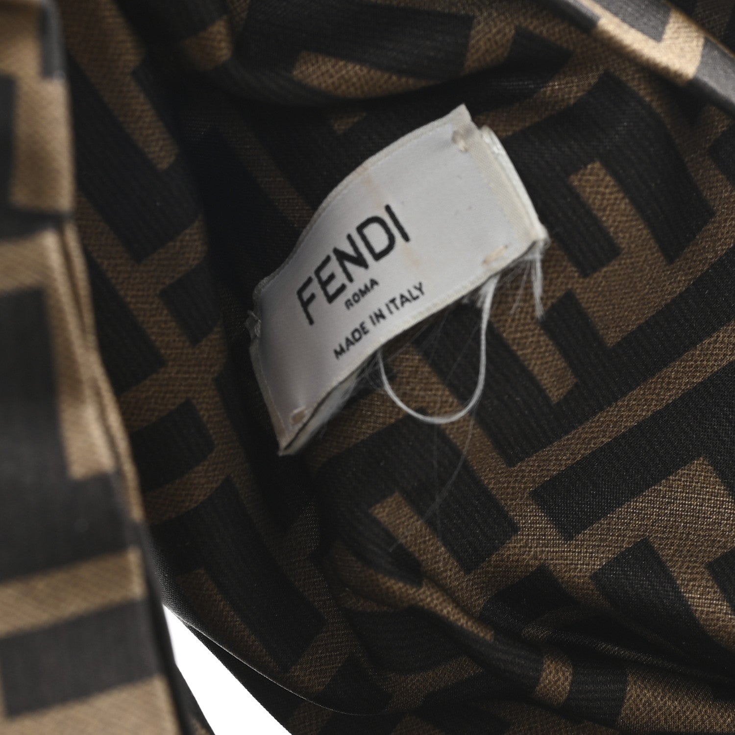 Fendi Silk FF Logo Headband Tobacco 1757866 – FASHIONPHILE