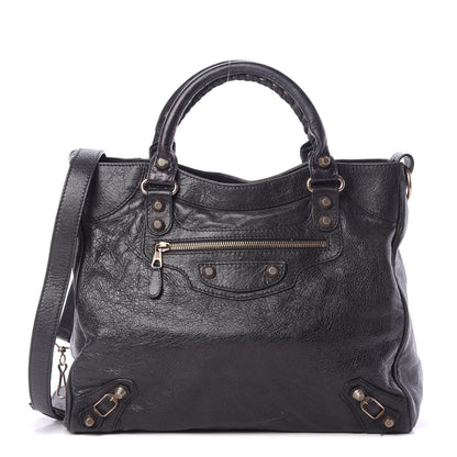 Balenciaga Agneau Giant 12 Rose Gold Hardware Velo Black 1 of 14