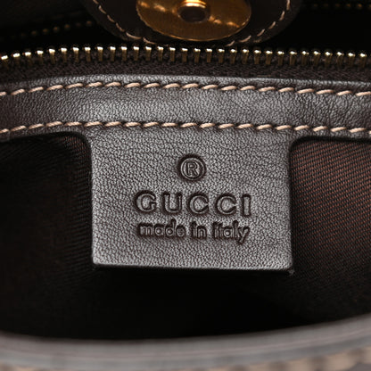 Gucci Crystal Monogram Medium Mix Tote Brown 6 of 9