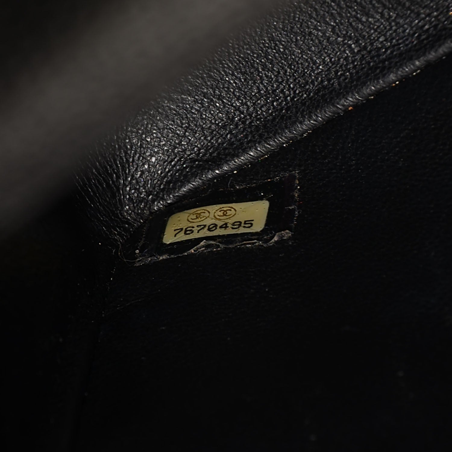 Chanel Caviar Quilted Jumbo Single Flap Black 8 of 8