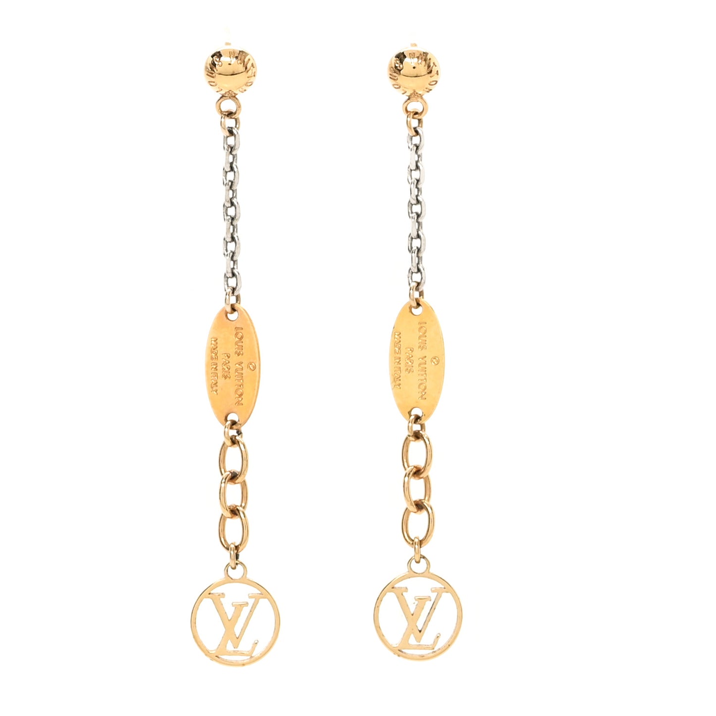 Logomania Earrings Gold