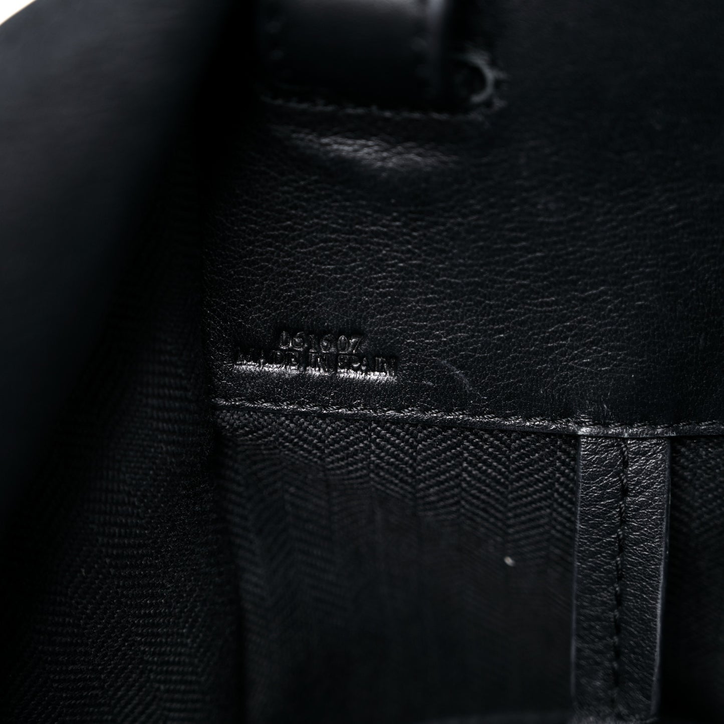 Calfskin Small Hammock Shoulder Bag Black