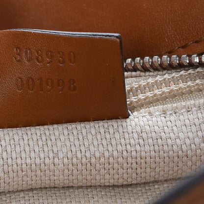 Gucci Monogram Large Messenger Bag Brown 7 of 10