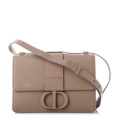 Christian Dior Ultra Matte Grained Calfskin 30 Montaigne Flap Bag Blush 1 of 8